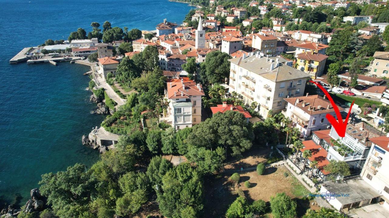 Villa Clara Ловран Екстер'єр фото