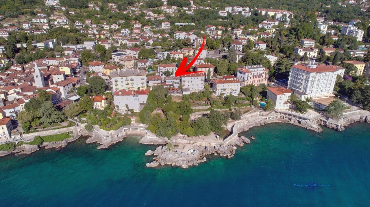 Villa Clara Ловран Екстер'єр фото